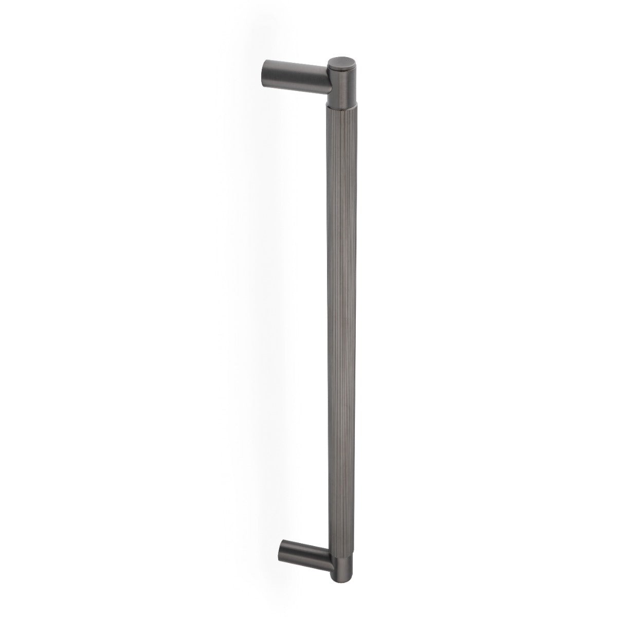 Alexander & Wilks - Spitfire Reeded 450mm Pull Handle - Dark Bronze PVD