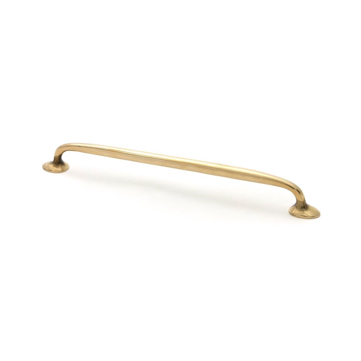 From The Anvil - Aged Brass Moore Pull Handle - Large