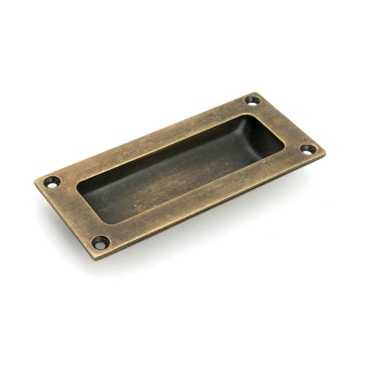 From The Anvil - Burnished Brass Flush Handle