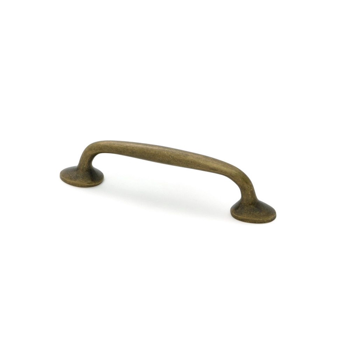 From The Anvil - Burnished Brass Moore Pull Handle - Small