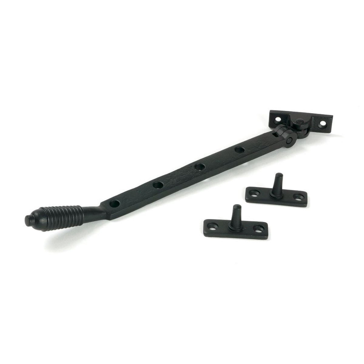 From The Anvil - Matt Black 10" Reeded Stay