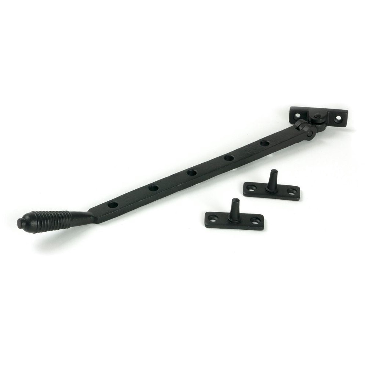 From The Anvil - Matt Black 12" Reeded Stay