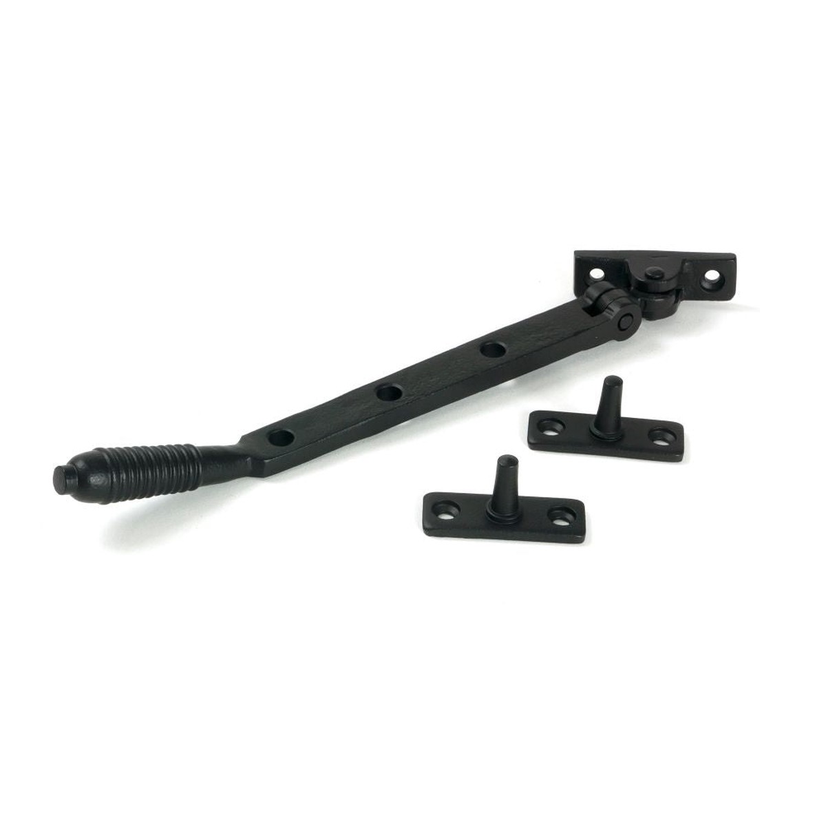 From The Anvil - Matt Black 8" Reeded Stay
