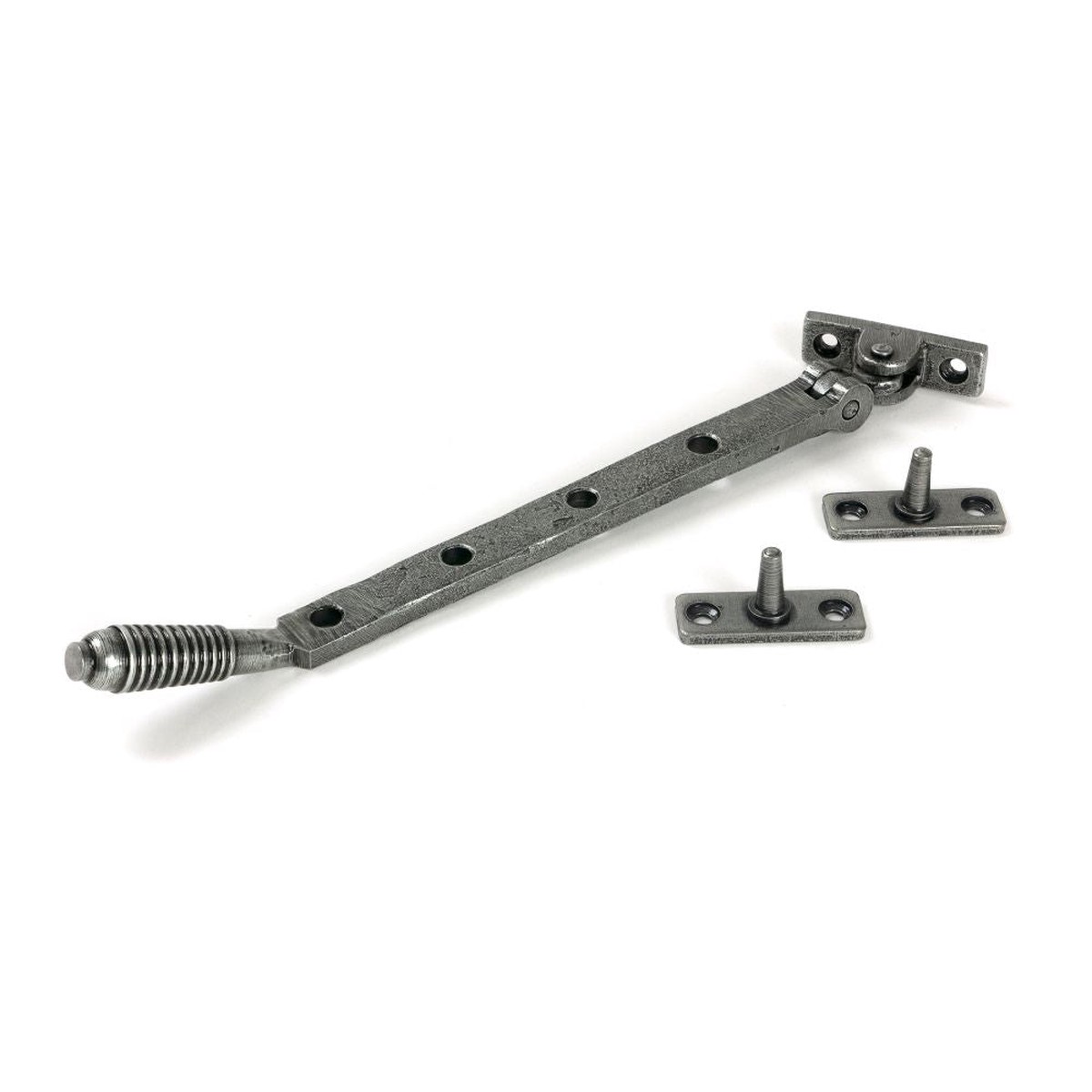 From The Anvil - Pewter 10" Reeded Stay