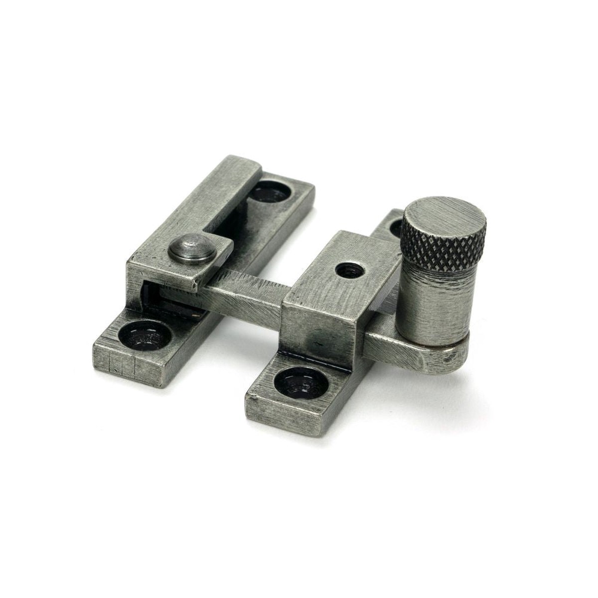 From The Anvil - Pewter Brompton Quadrant Fastener - Narrow
