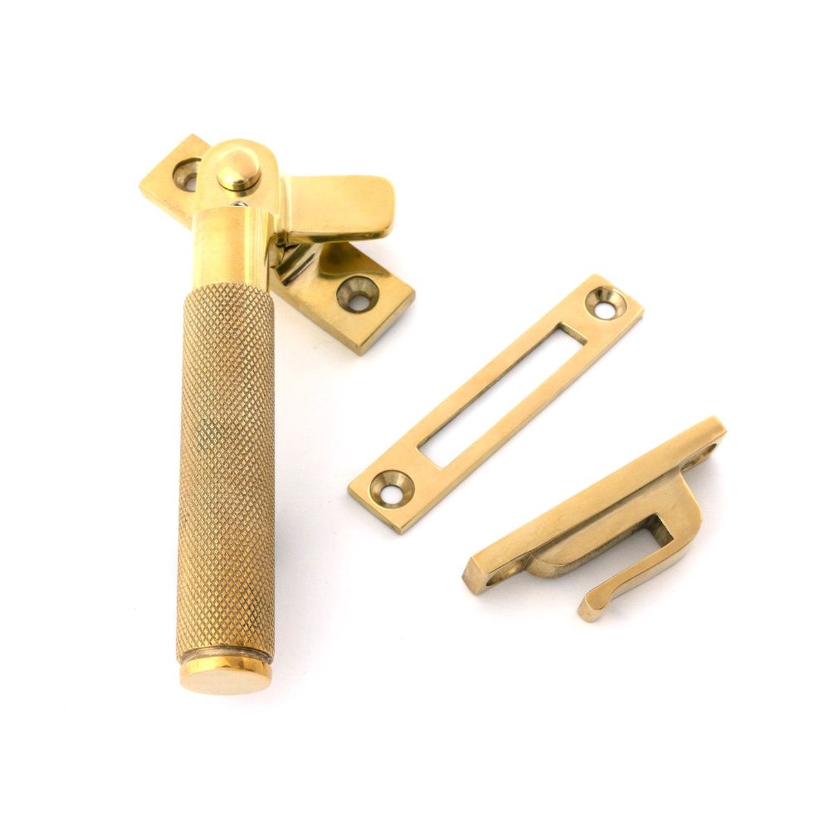 From The Anvil - Polished Brass Locking Brompton Fastener LH