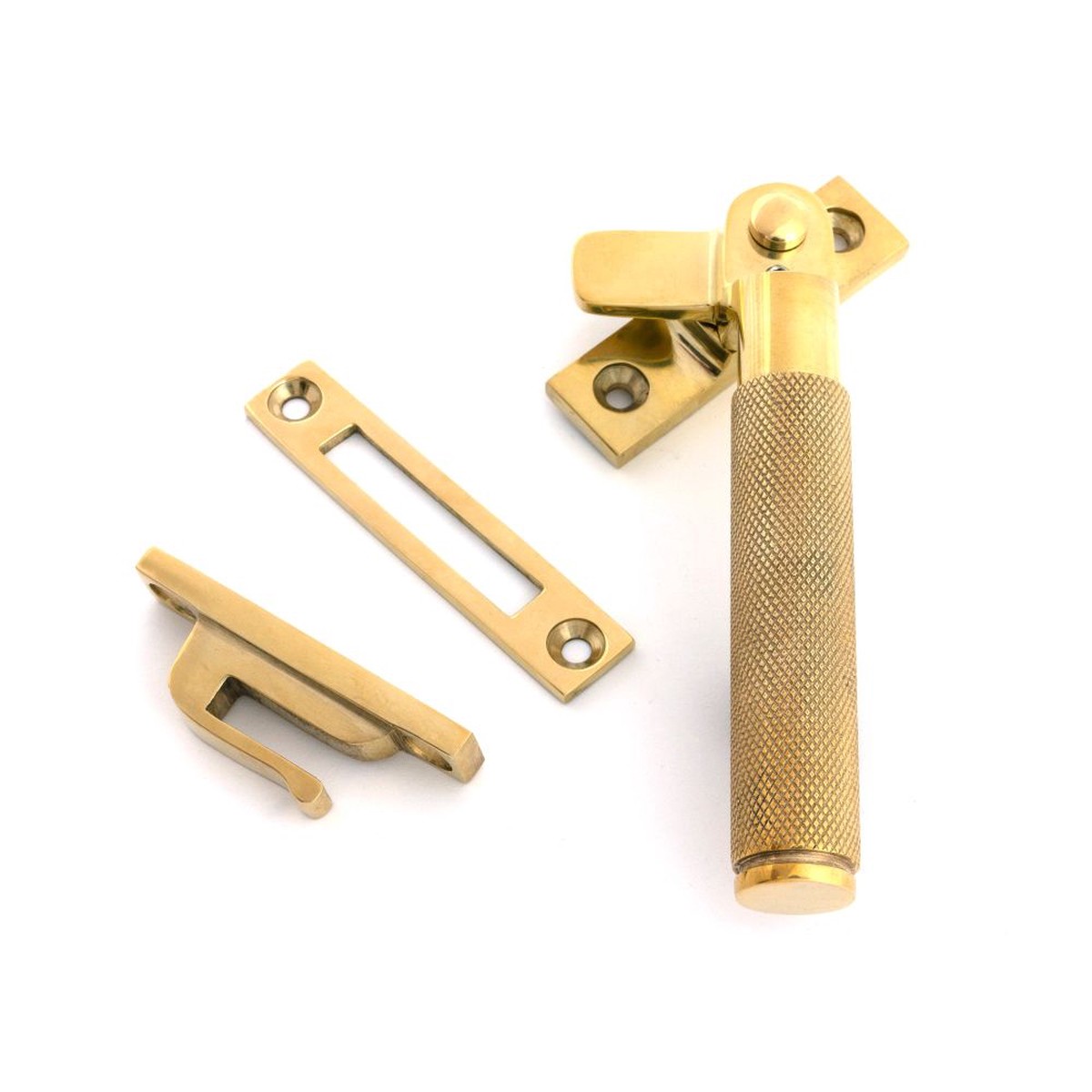 From The Anvil - Polished Brass Locking Brompton Fastener RH