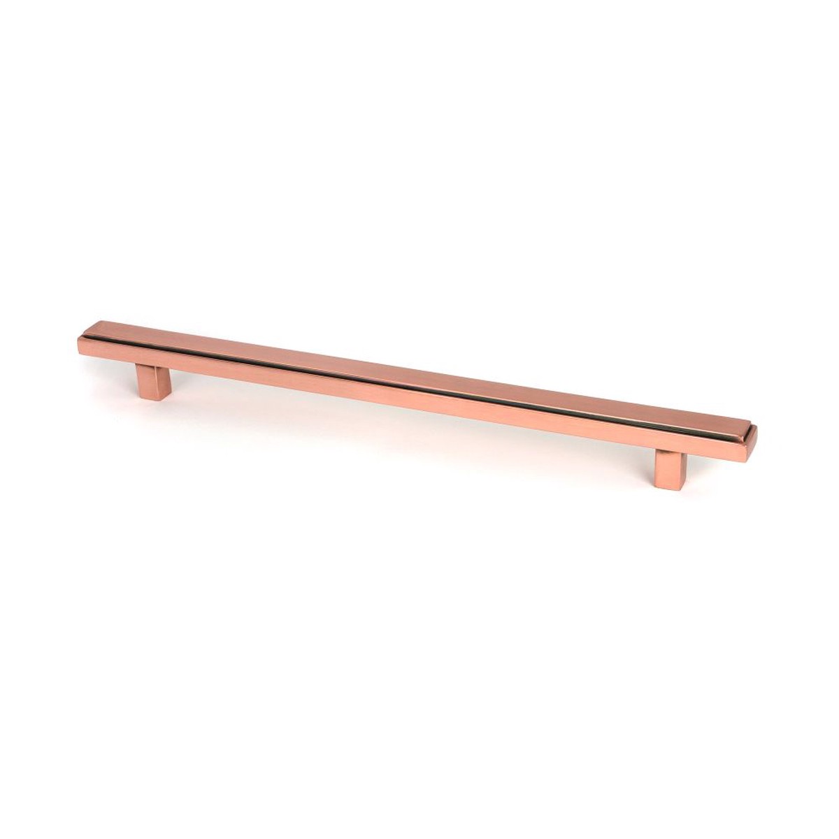 From The Anvil - Polished Bronze Scully Pull Handle - Large