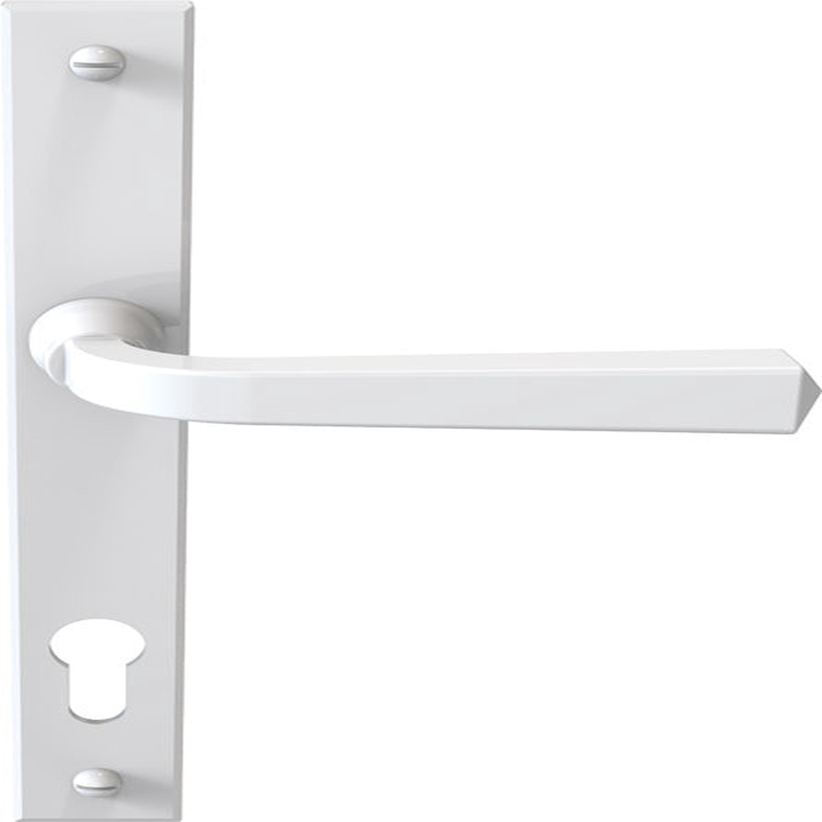 Mila Heritage Multi-Point Locking Door Handle White