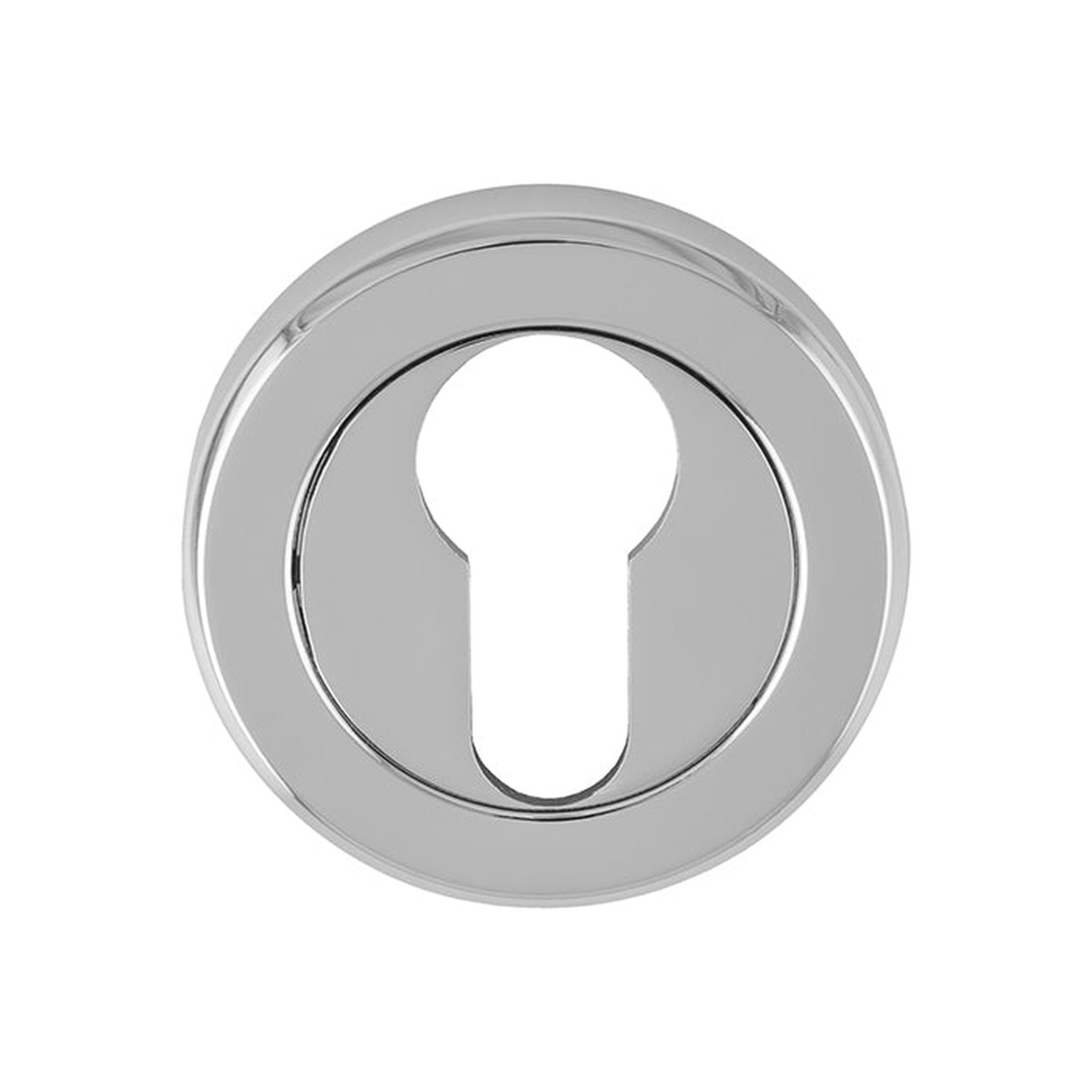 Serozzetta - Euro Profile Escutcheon Polished Chrome