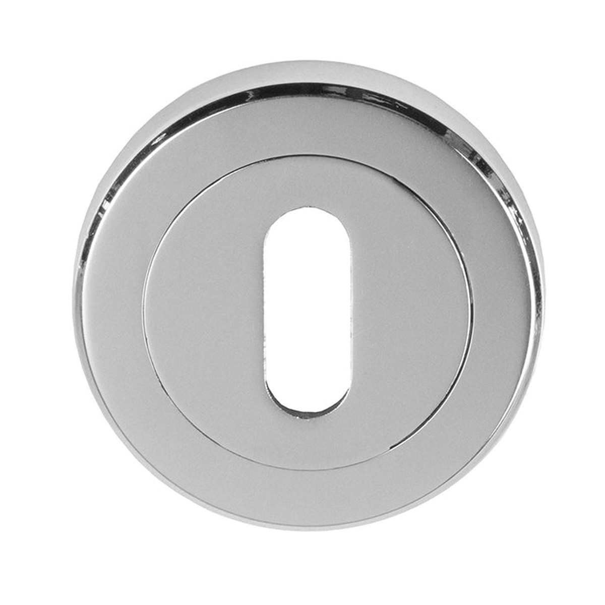 Serozzetta - Standard Lock Profile Escutcheon Polished Chrome