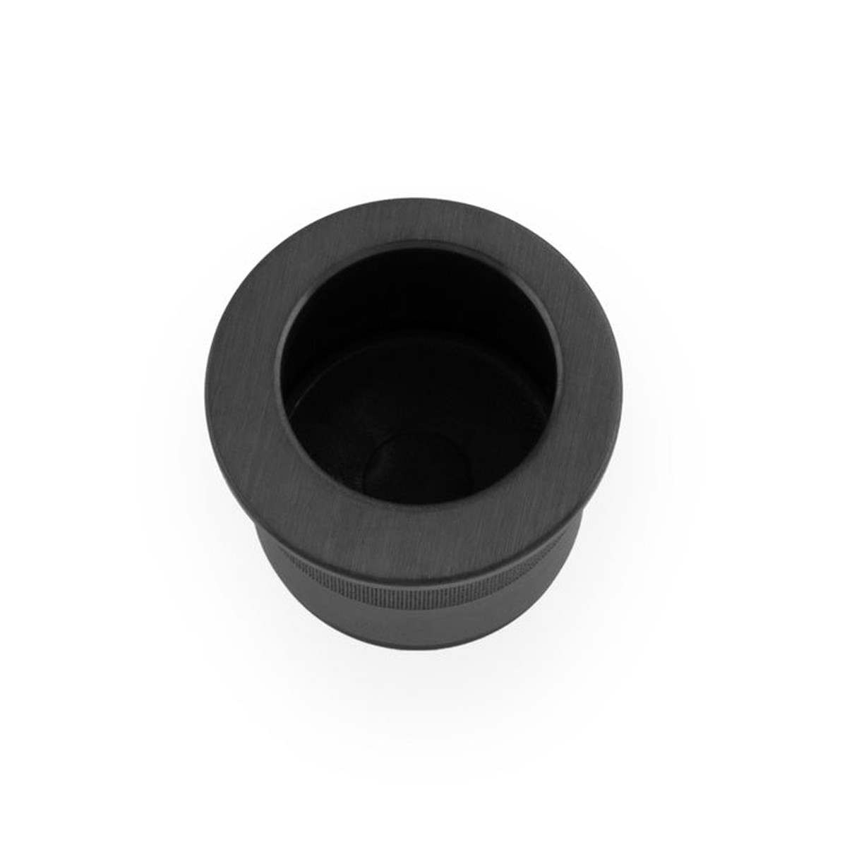 Alexander & Wilks - Round Sliding Door Finger Edge Pull-Dark Bronze PVD