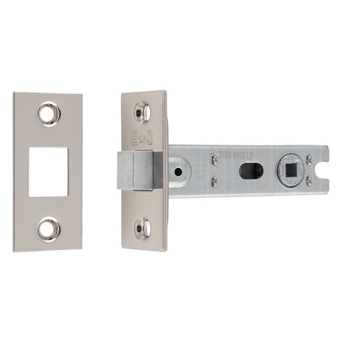 Eurospec - Bolt-Through Tubular Deadbolt - Polished Nickel - 76mm