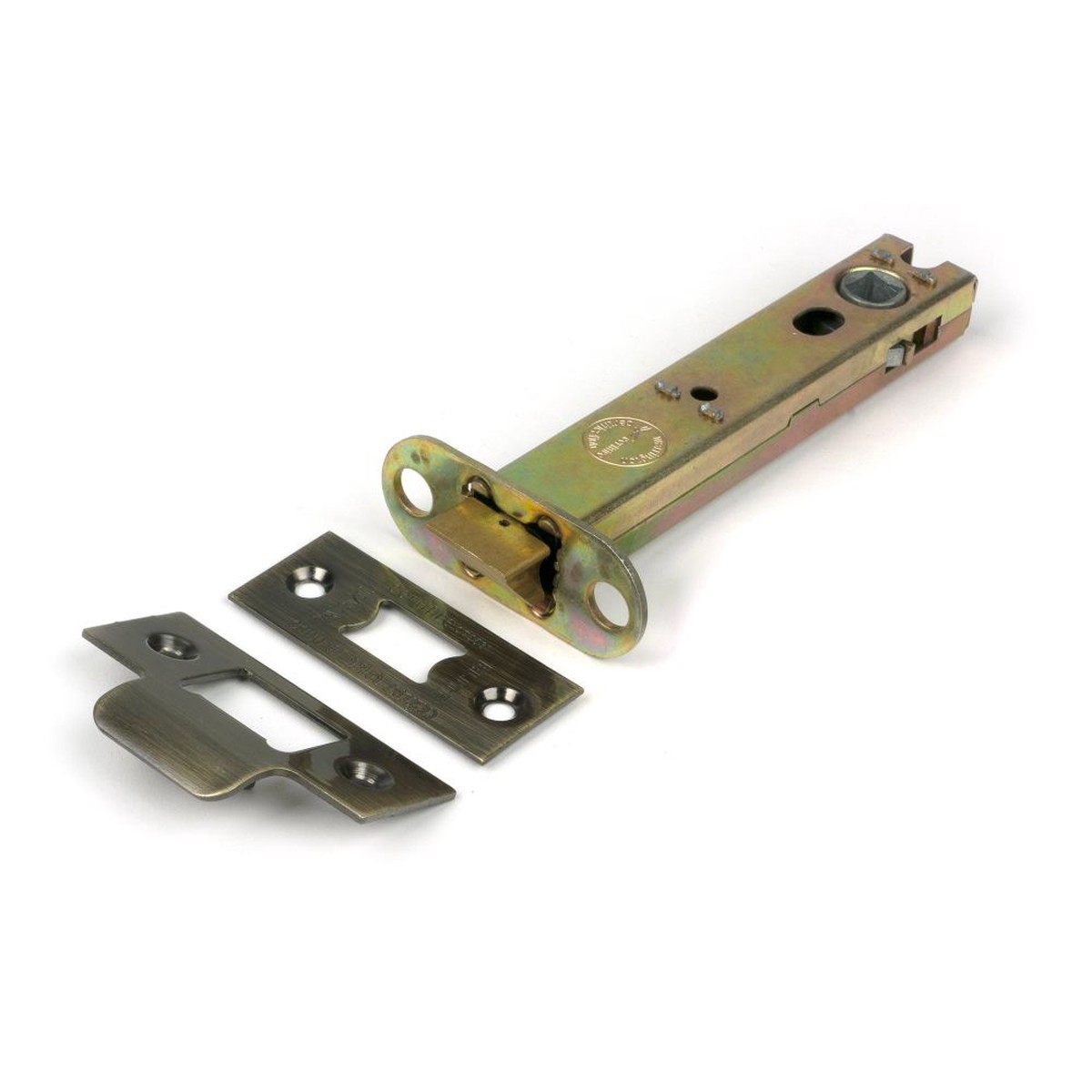 From The Anvil - Aged Brass 5" Heavy Duty Latch
