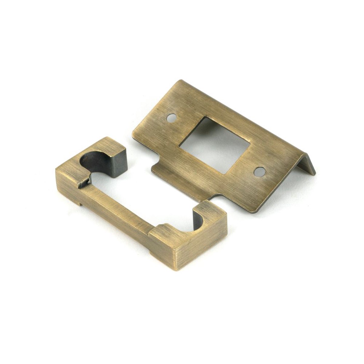 From The Anvil - Aged Brass Rebate Kit for Deadbolt