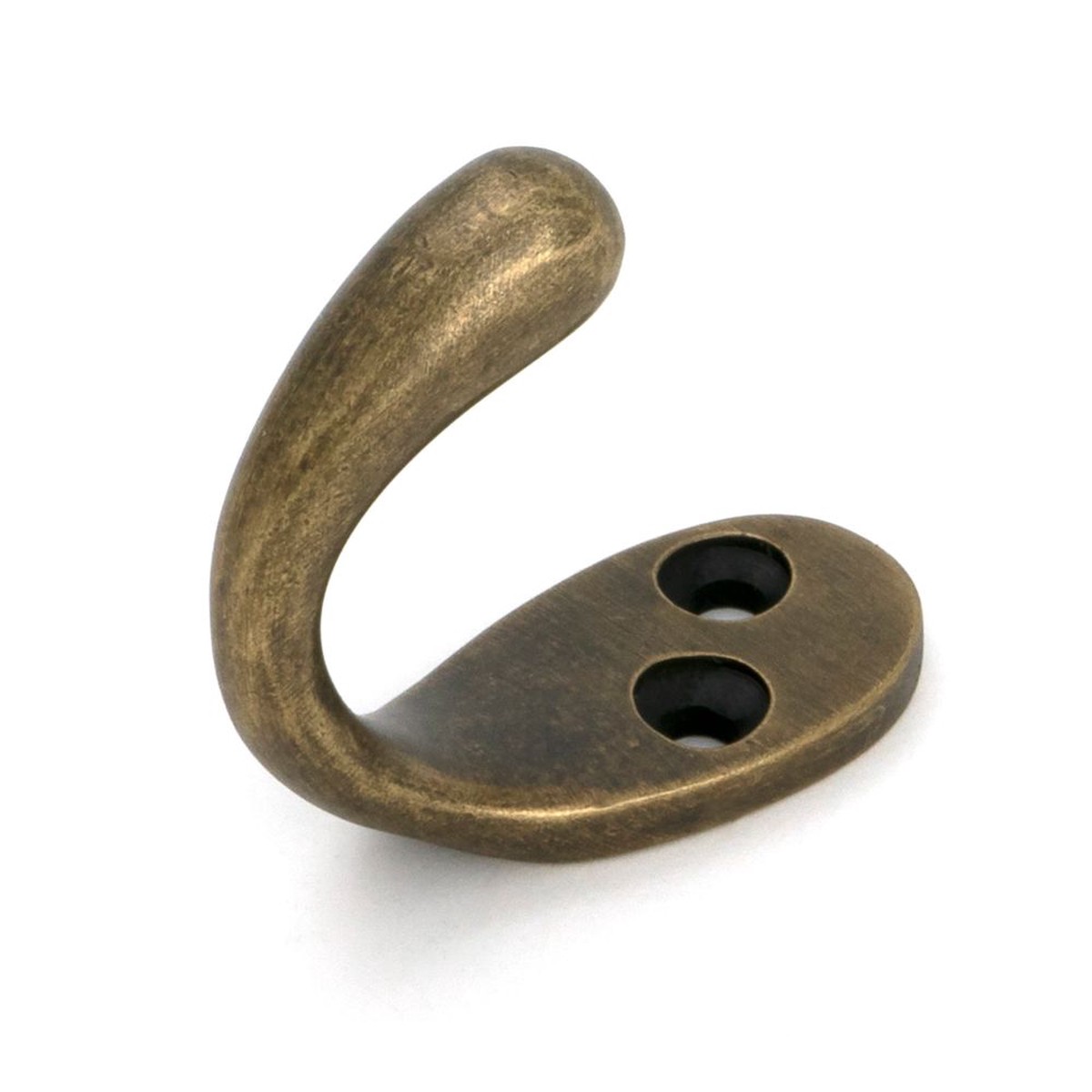 From The Anvil - Burnished Brass Celtic Single Robe Hook