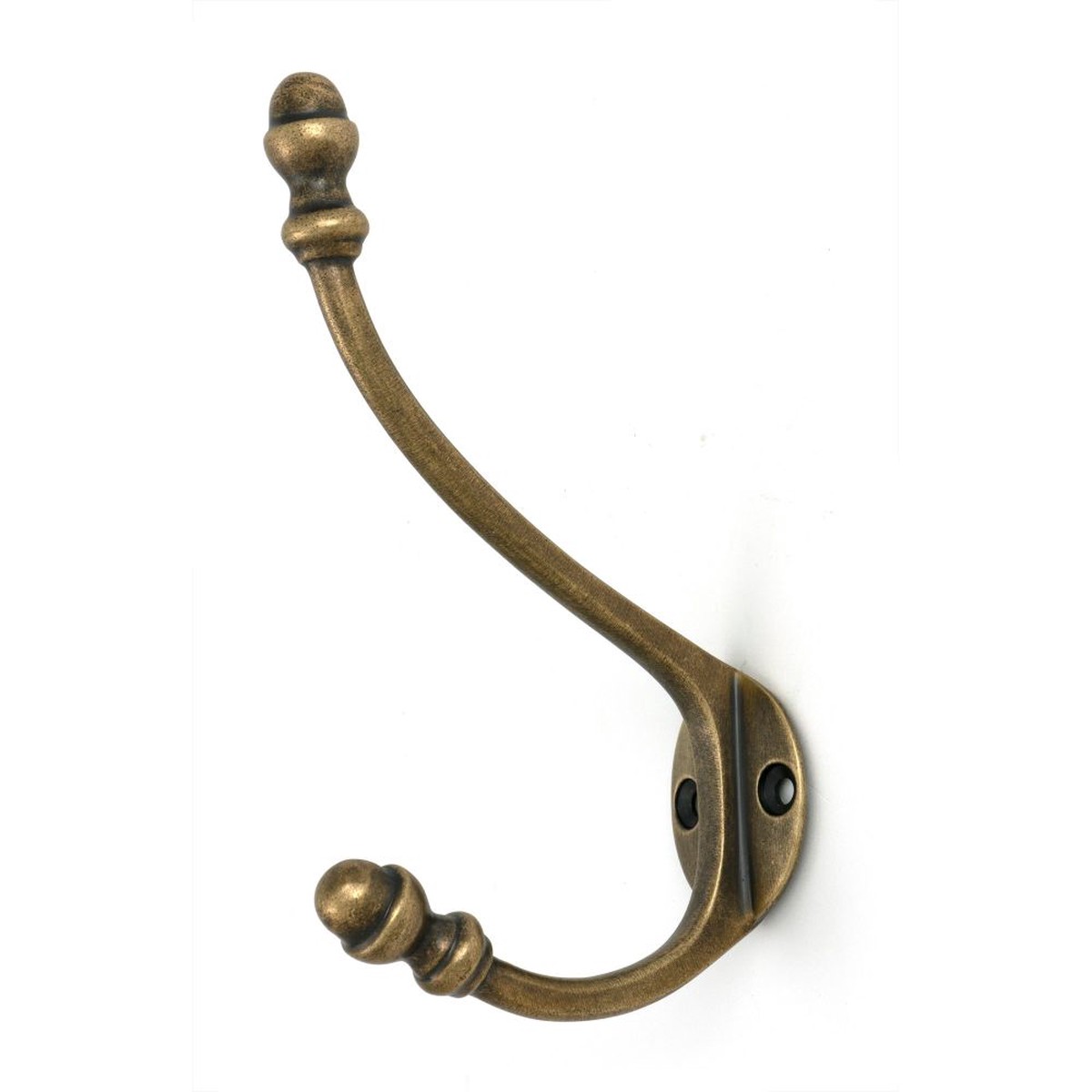 From The Anvil - Burnished Brass Hat & Coat Hook