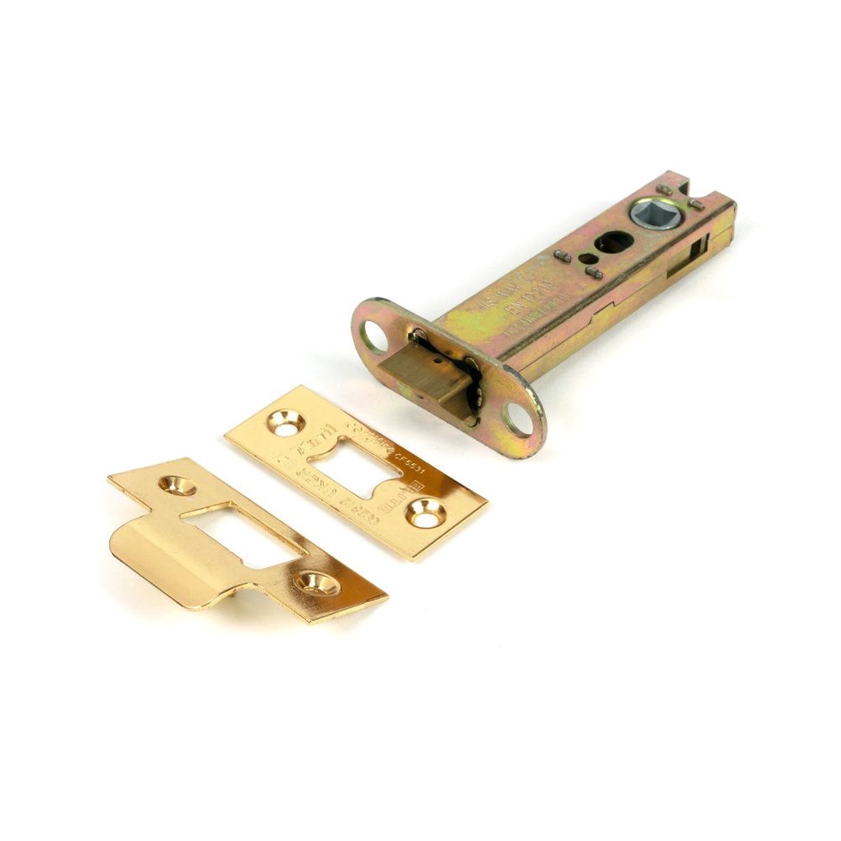 From The Anvil - Polished Brass 4" Heavy Duty Latch