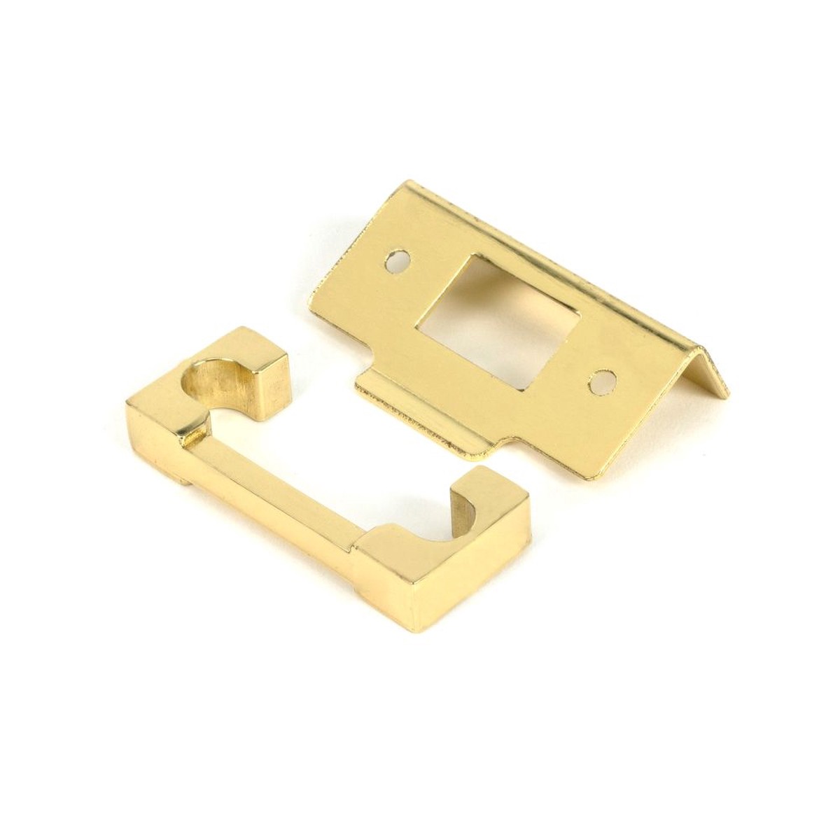 From The Anvil - Polished Brass Rebate Kit for Deadbolt