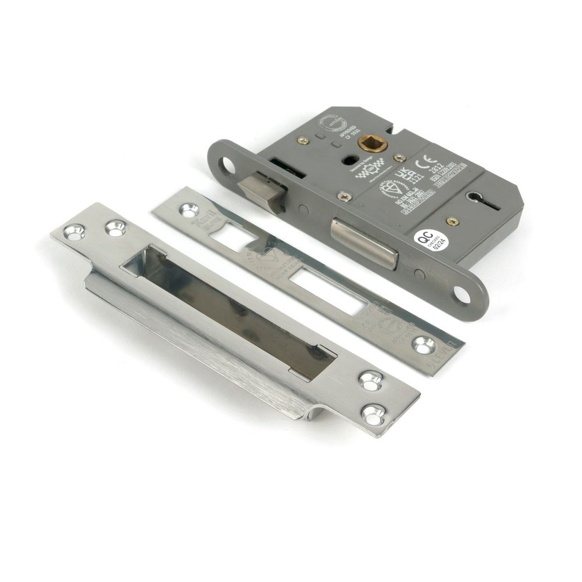 From The Anvil - Polished SS 3" 5 Lever BS Sash Lock