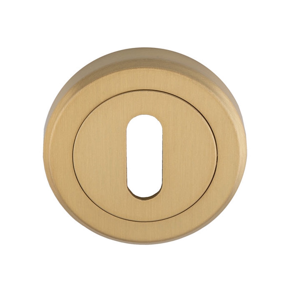Serozzetta - Standard Profile Escutcheon - Satin Brass