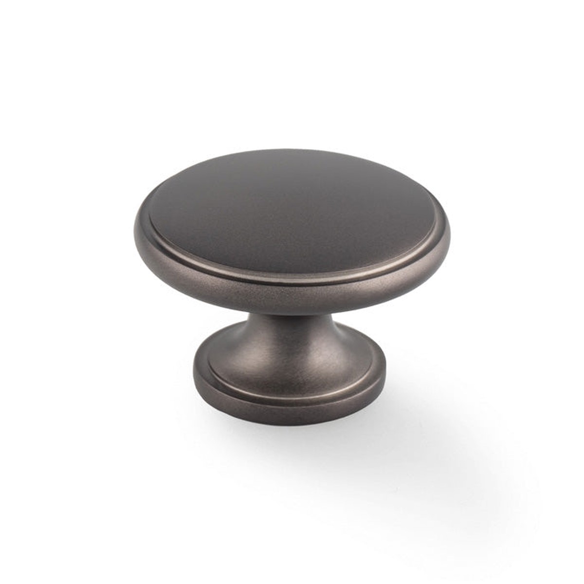 Alexander & Wilks - Cambridge Round Cupboard Knob - Dark Bronze