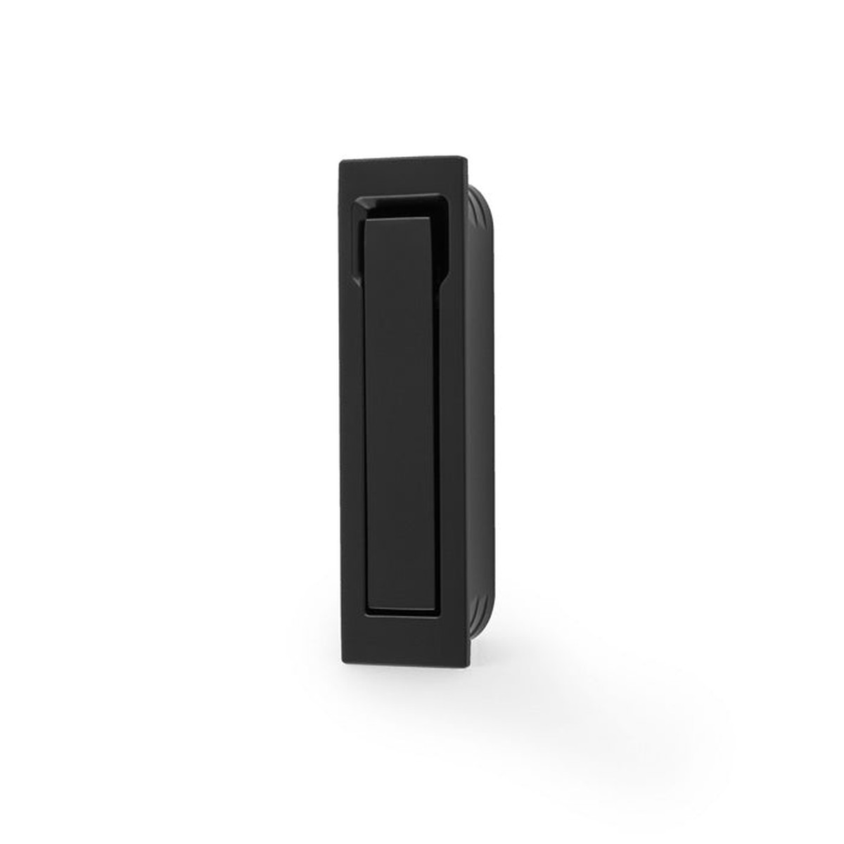 Alexander & Wilks - Square Sliding Door Edge Pull - Black