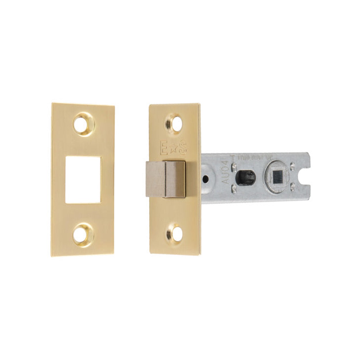 Eurospec - Bolt-Through Tubular Deadbolt - Satin Brass - 64mm