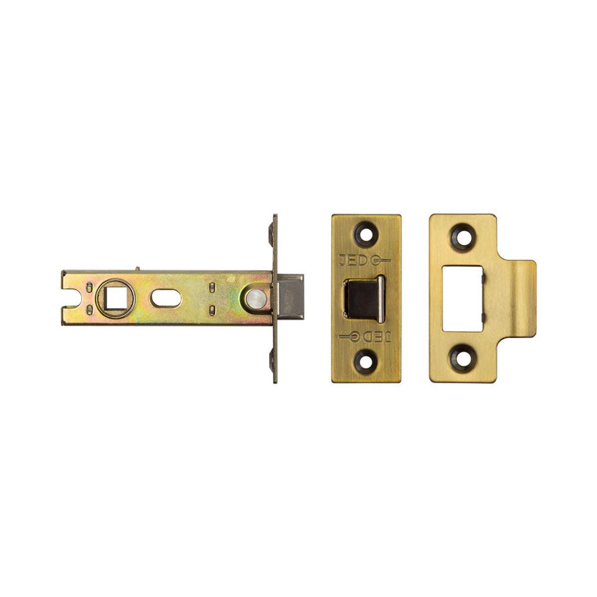 Frelan - 75mm Antique Brass Tubular Latch