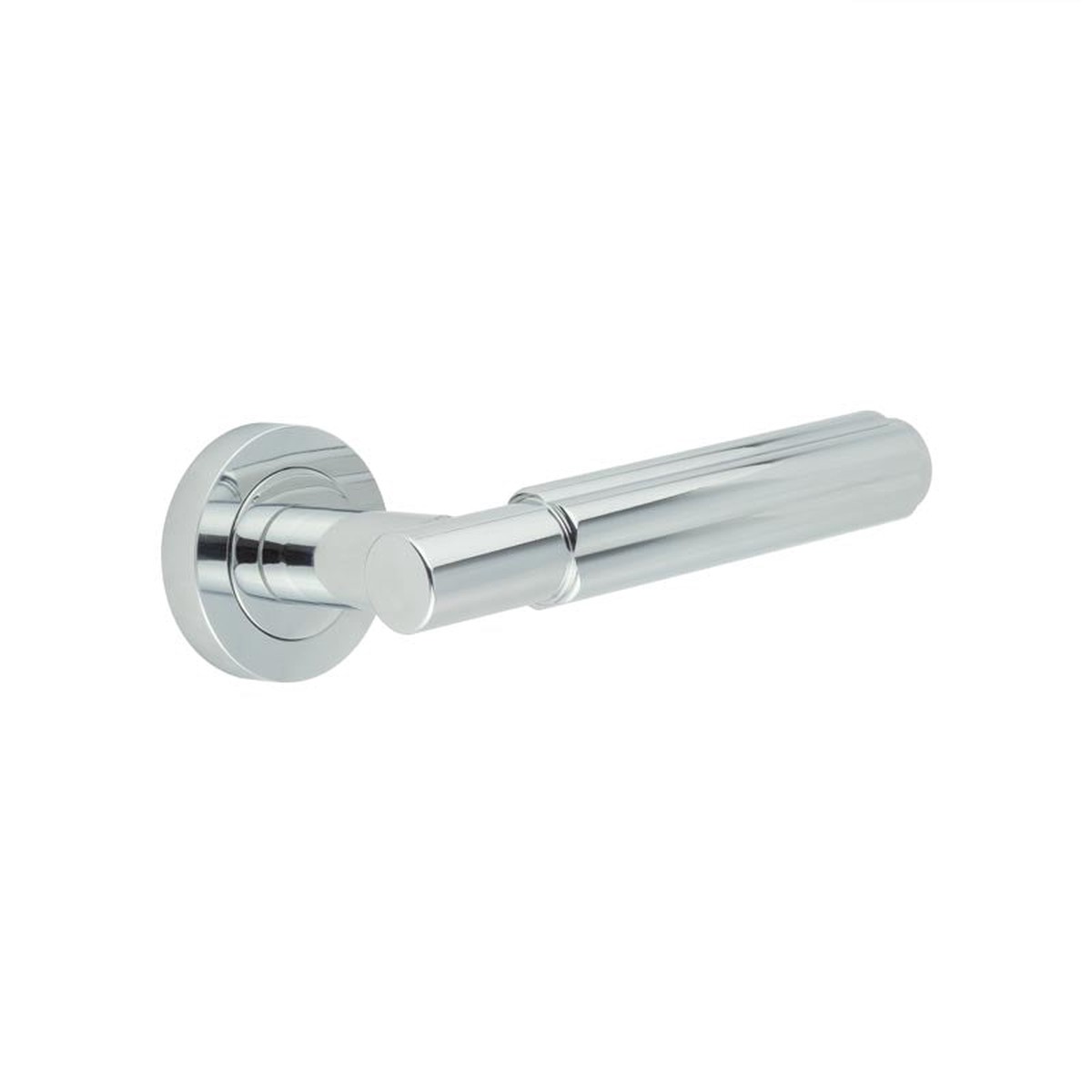Frelan - Bloom Polished Chrome Lever on rose