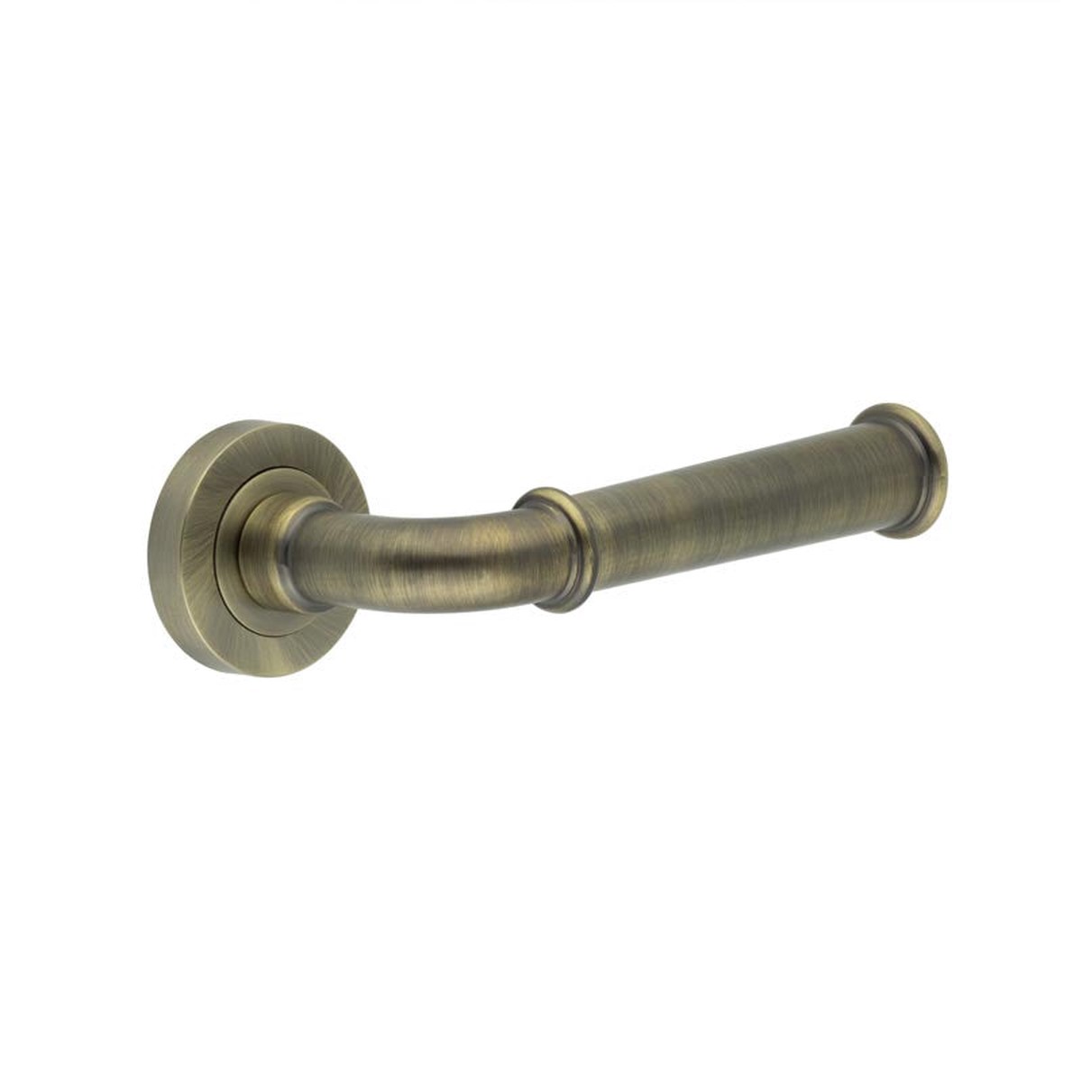 Frelan - Classic Antique Brass Lever on rose