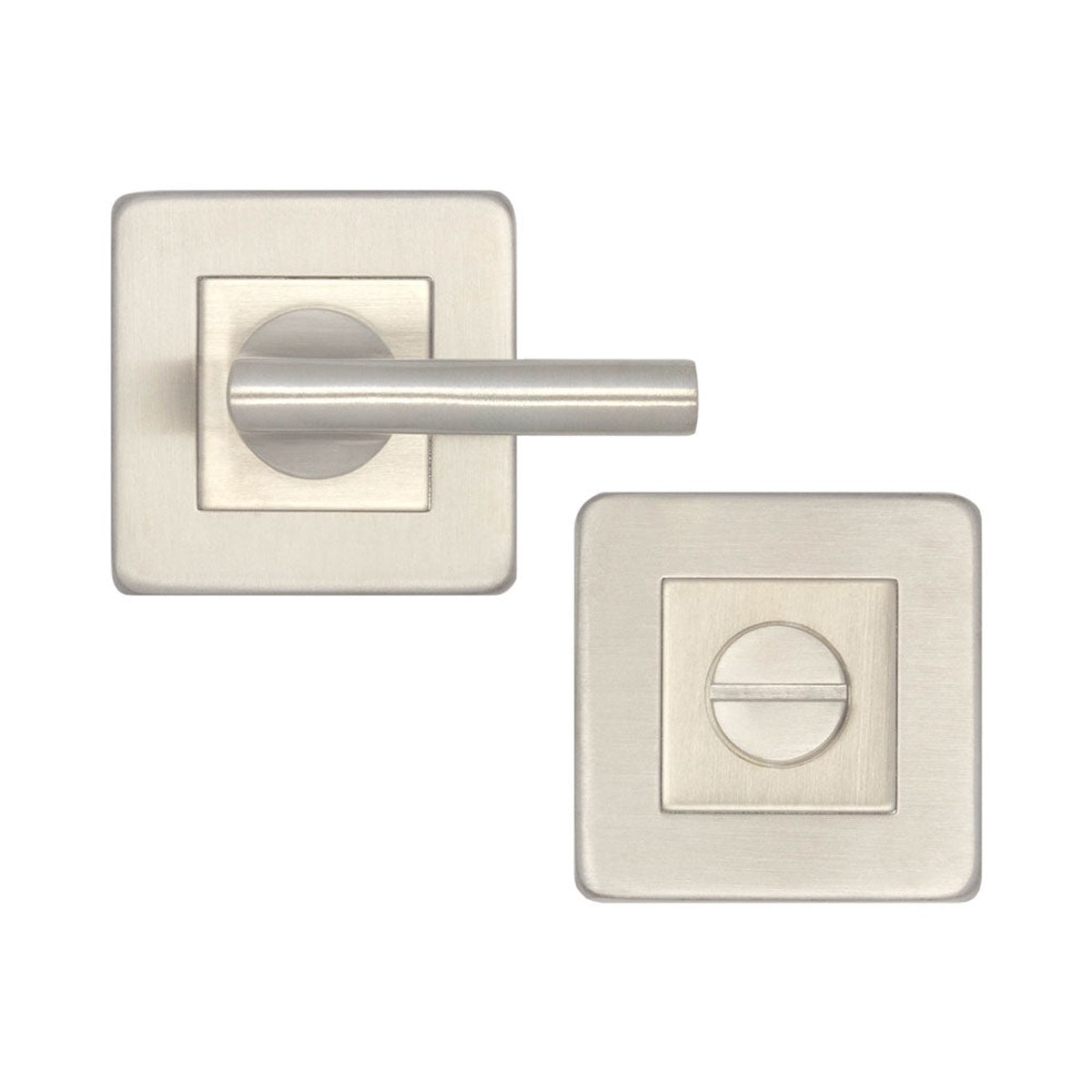 Frelan - JSS356 Satin Stainless Steel Square Easy Turn & Release