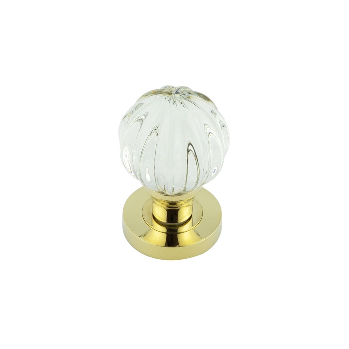 Frelan - PVD Glass Pumpkin Mortice Knob