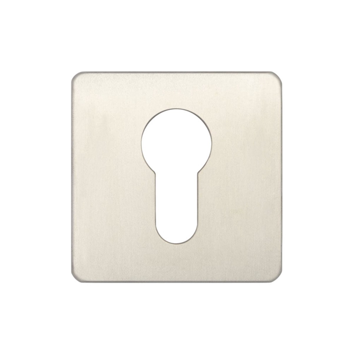 Frelan - Square Euro Profile Escutcheon Grade 304
