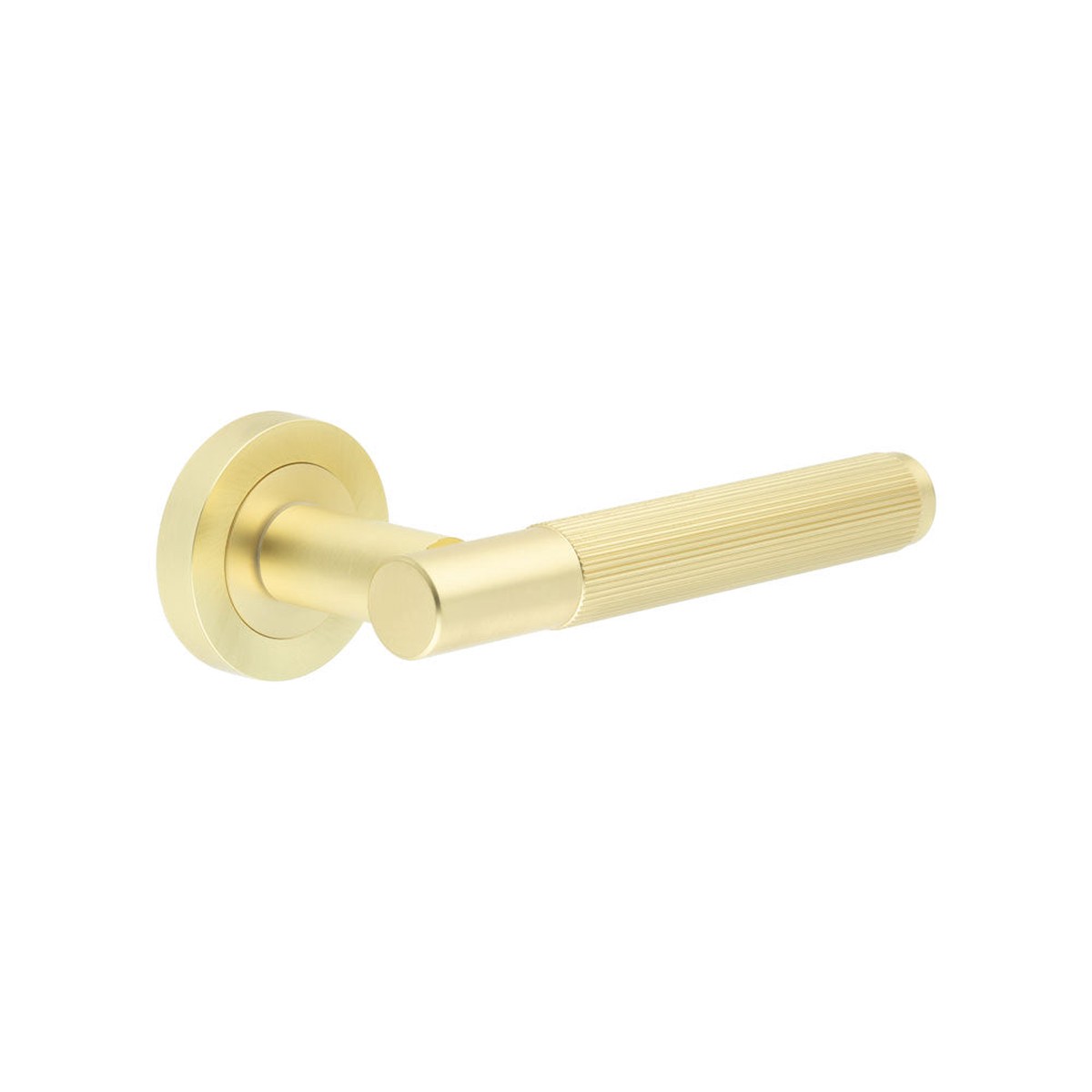 Frelan - Venice Satin Brass Lever on rose