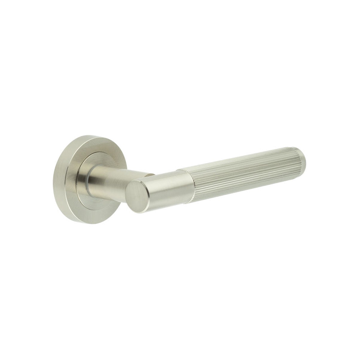 Frelan - Venice Satin Nickel Lever on rose
