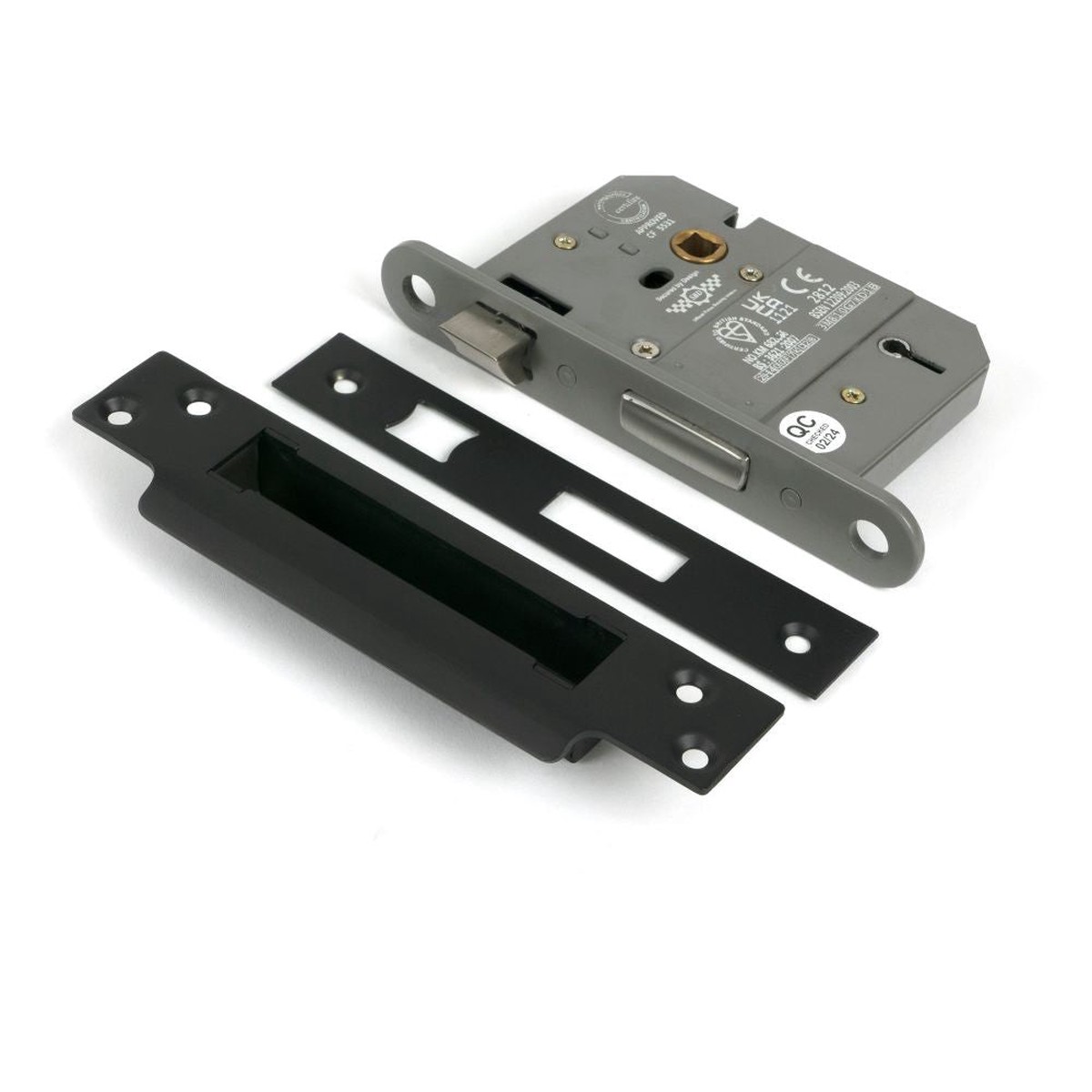 From The Anvil - Aged Bronze 3" 5 Lever BS Sash Lock