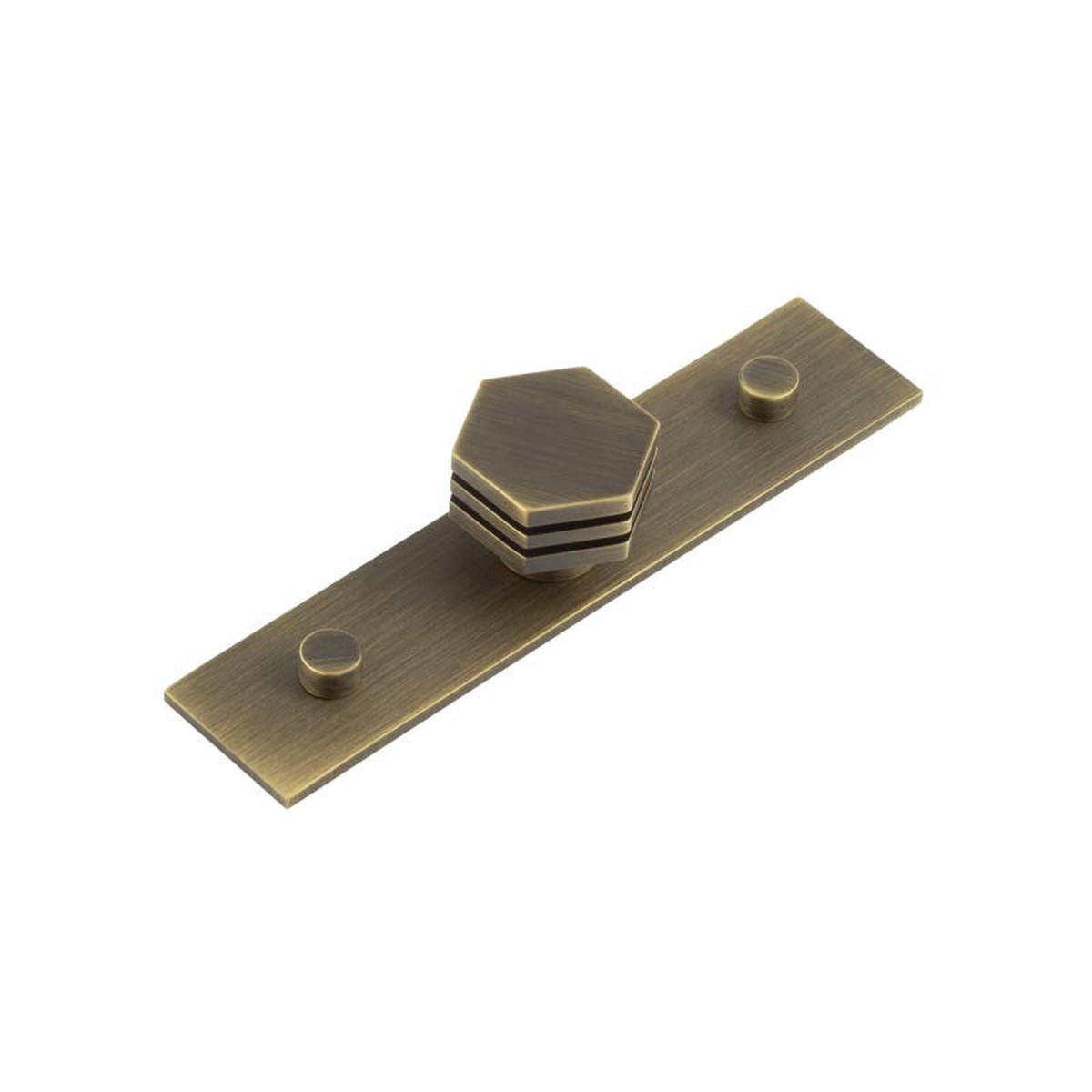 Hoxton - Nile Cupboard Knobs 30mm Plain Antique Brass