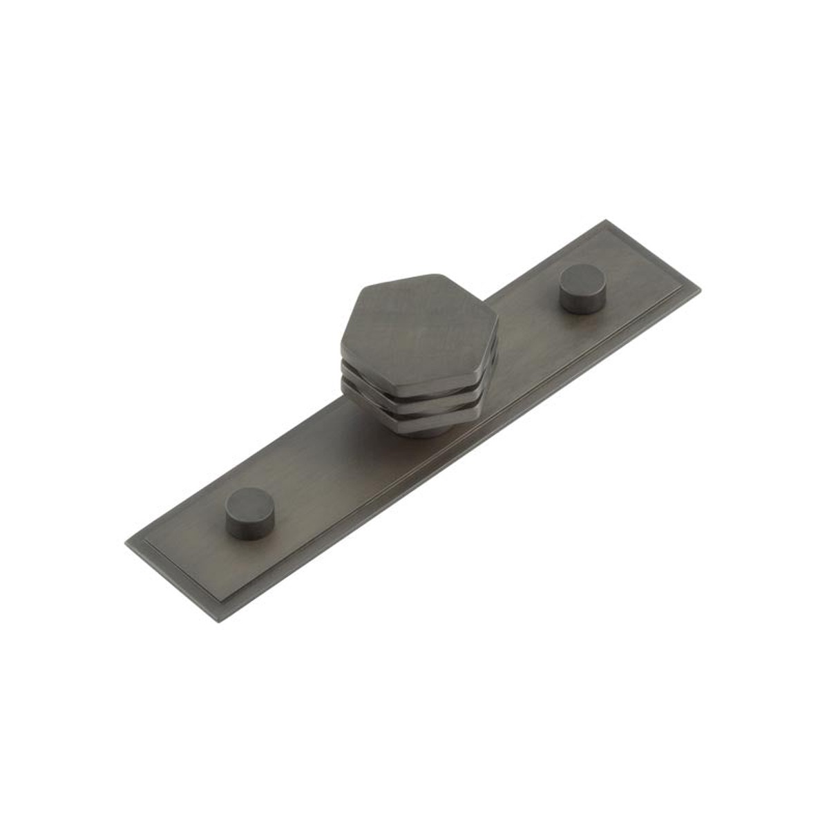 Hoxton - Nile Cupboard Knobs 30mm Stepped Dark Bronze