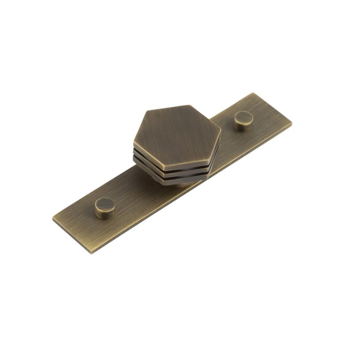 Hoxton - Nile Cupboard Knobs 40mm Plain Antique Brass