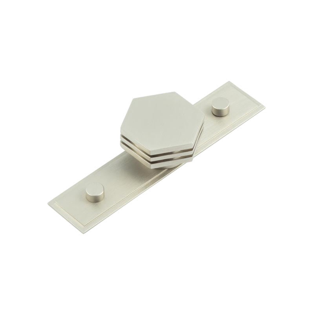 Hoxton - Nile Cupboard Knobs 40mm Stepped Satin Nickel
