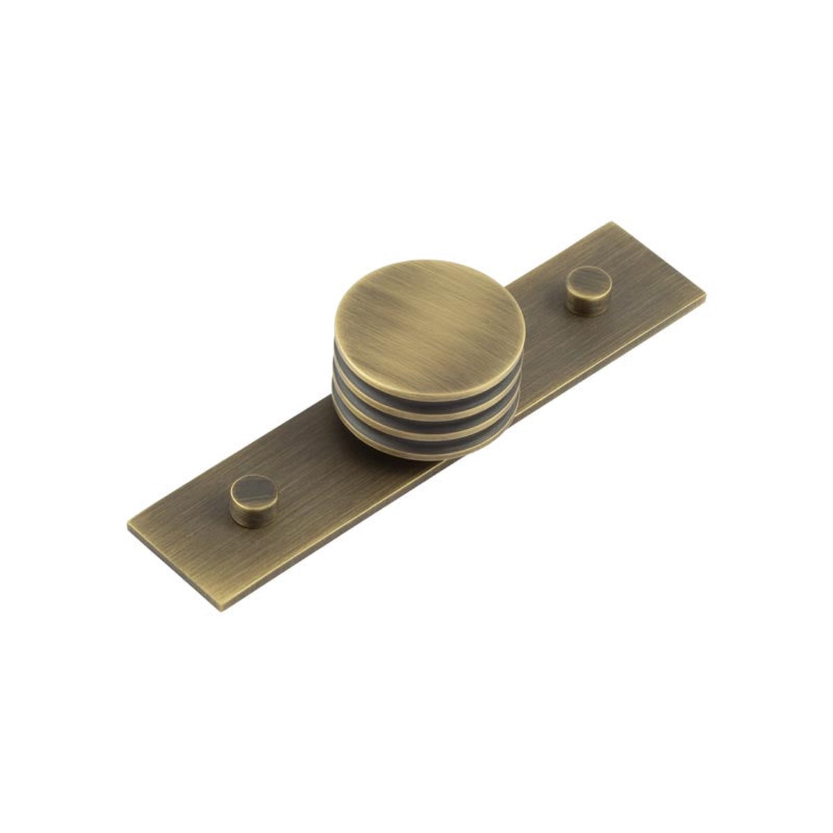 Hoxton - Sturt Cupboard Knobs 40mm Plain Antique Brass