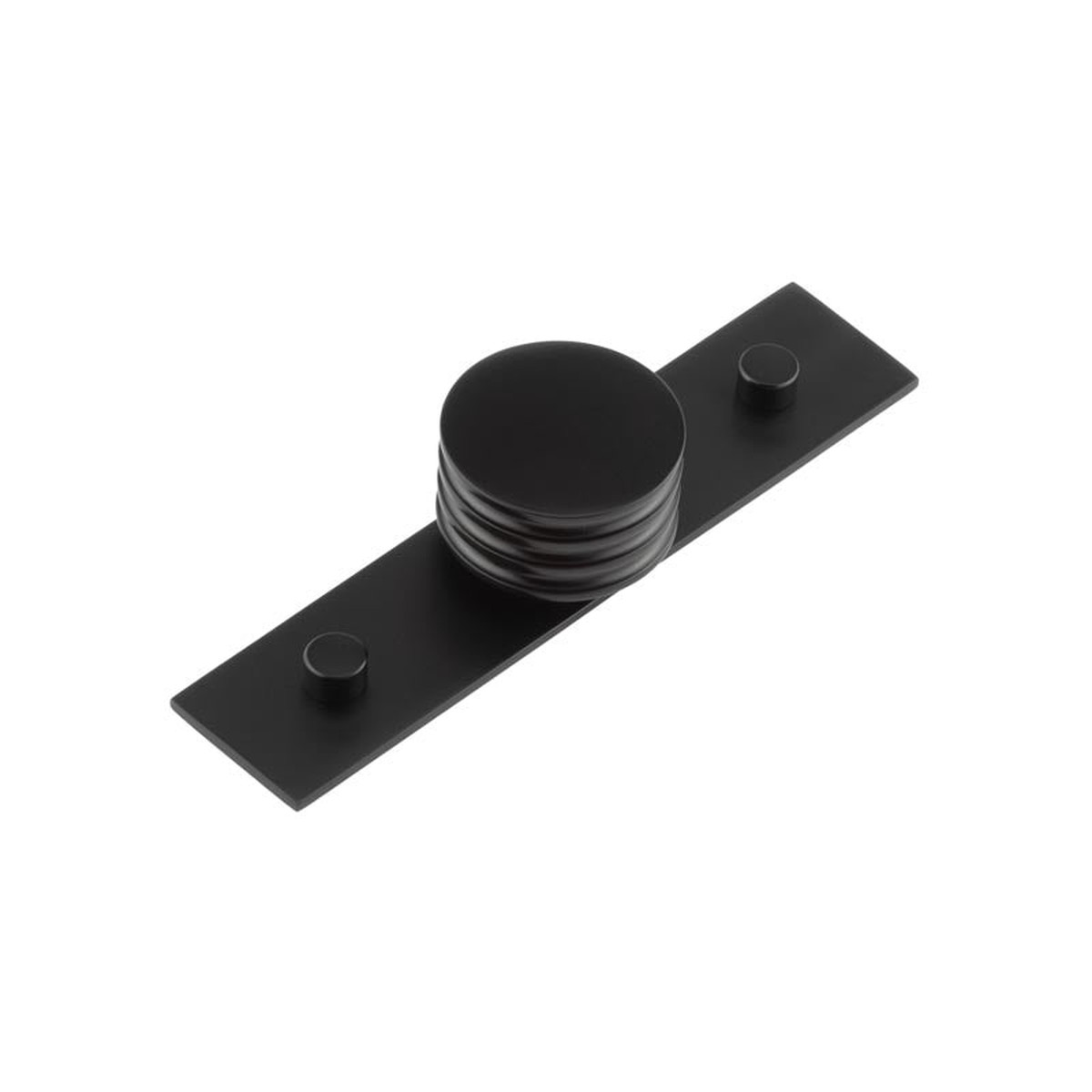 Hoxton - Sturt Cupboard Knobs 40mm Plain Matt Black