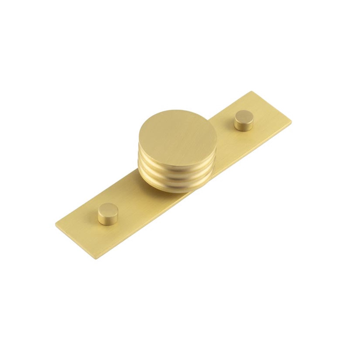 Hoxton - Sturt Cupboard Knobs 40mm Plain Satin Brass
