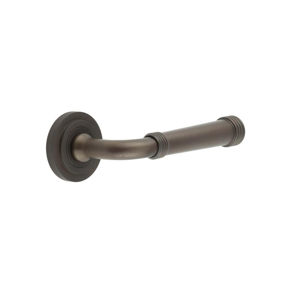 Burlington - Highgate Door Handles Stepped Rose Dark Bronze