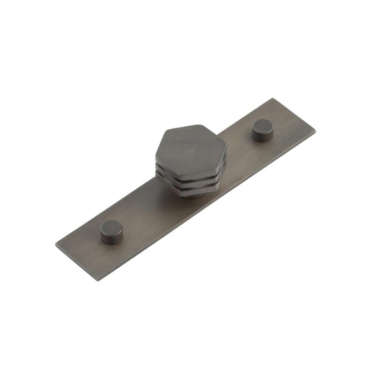 Hoxton - Nile Cupboard Knobs 30mm Plain Dark Bronze