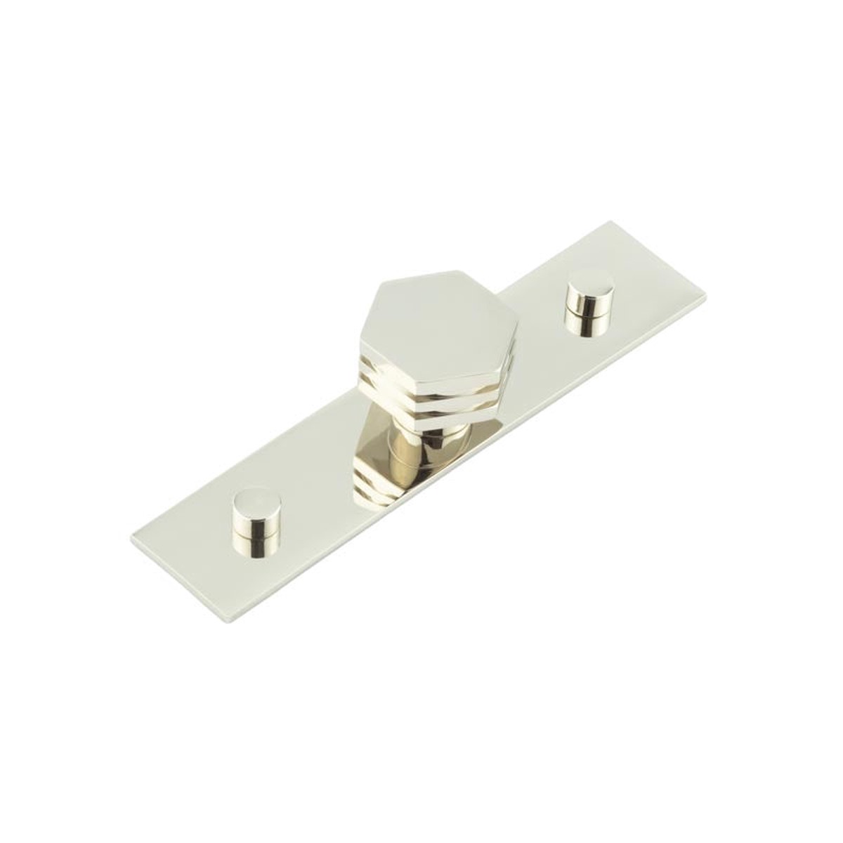 Hoxton - Nile Cupboard Knobs 30mm Plain Polished Nickel