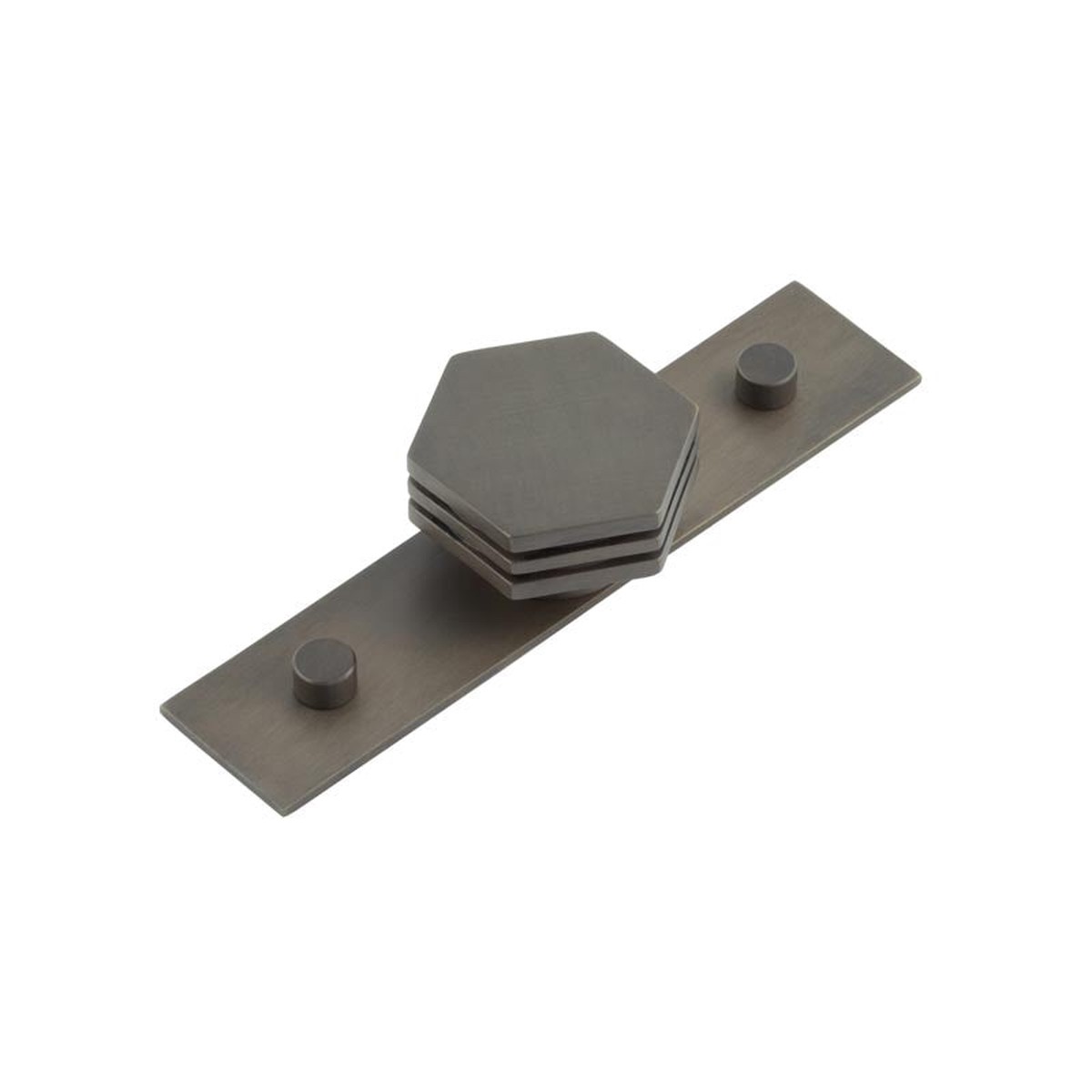 Hoxton - Nile Cupboard Knobs 40mm Plain Dark Bronze