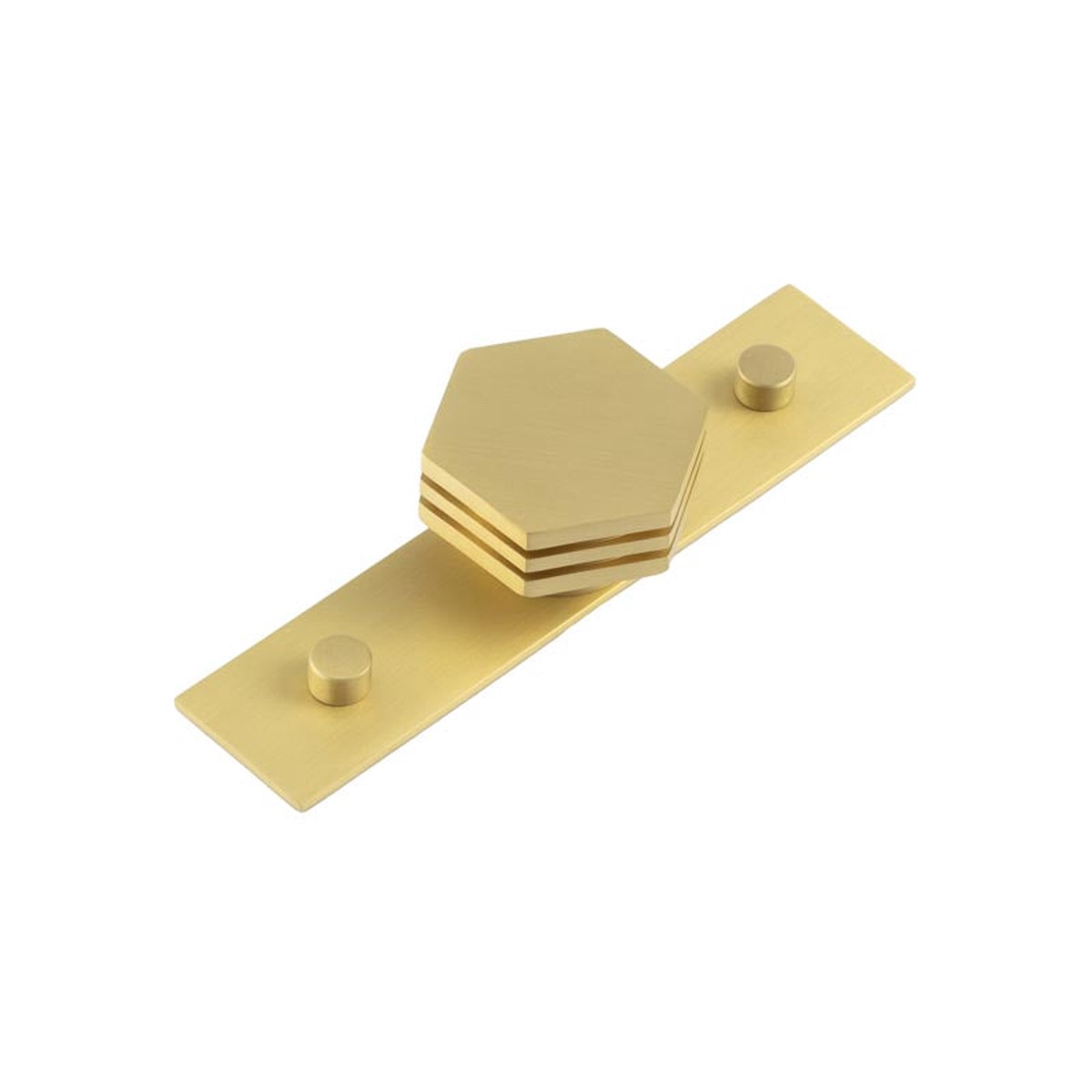 Hoxton - Nile Cupboard Knobs 40mm Plain Satin Brass