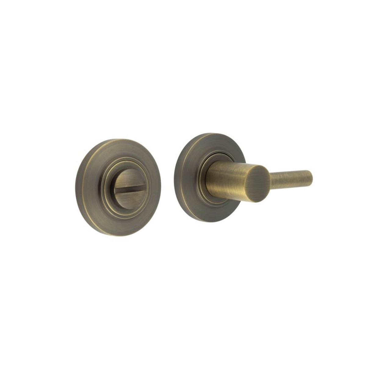 Burlington - Easy Turn & Release Chamfered Rose Antique Brass